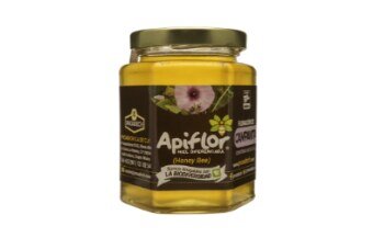 Miel Floración Campanita · Tarro Hexagonal de Cristal 350g