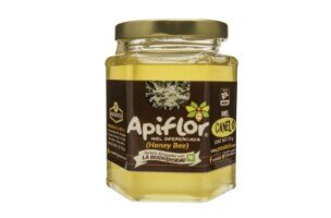 Miel Floración Canelo · Tarro Hexagonal de Cristal 350g