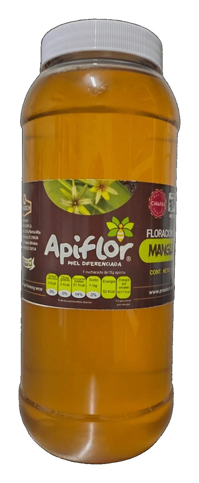 Miel Floración Mangle · Tarro PET 1kg
