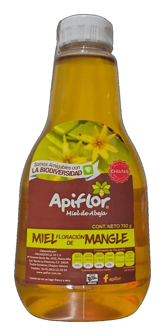 Miel Floración Mangle · Squeezable PET 750g