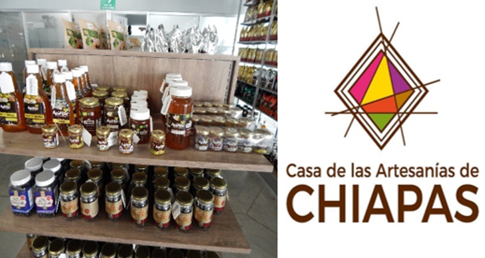 Miel Apiflor en Casa de las Artesanías de Chiapas