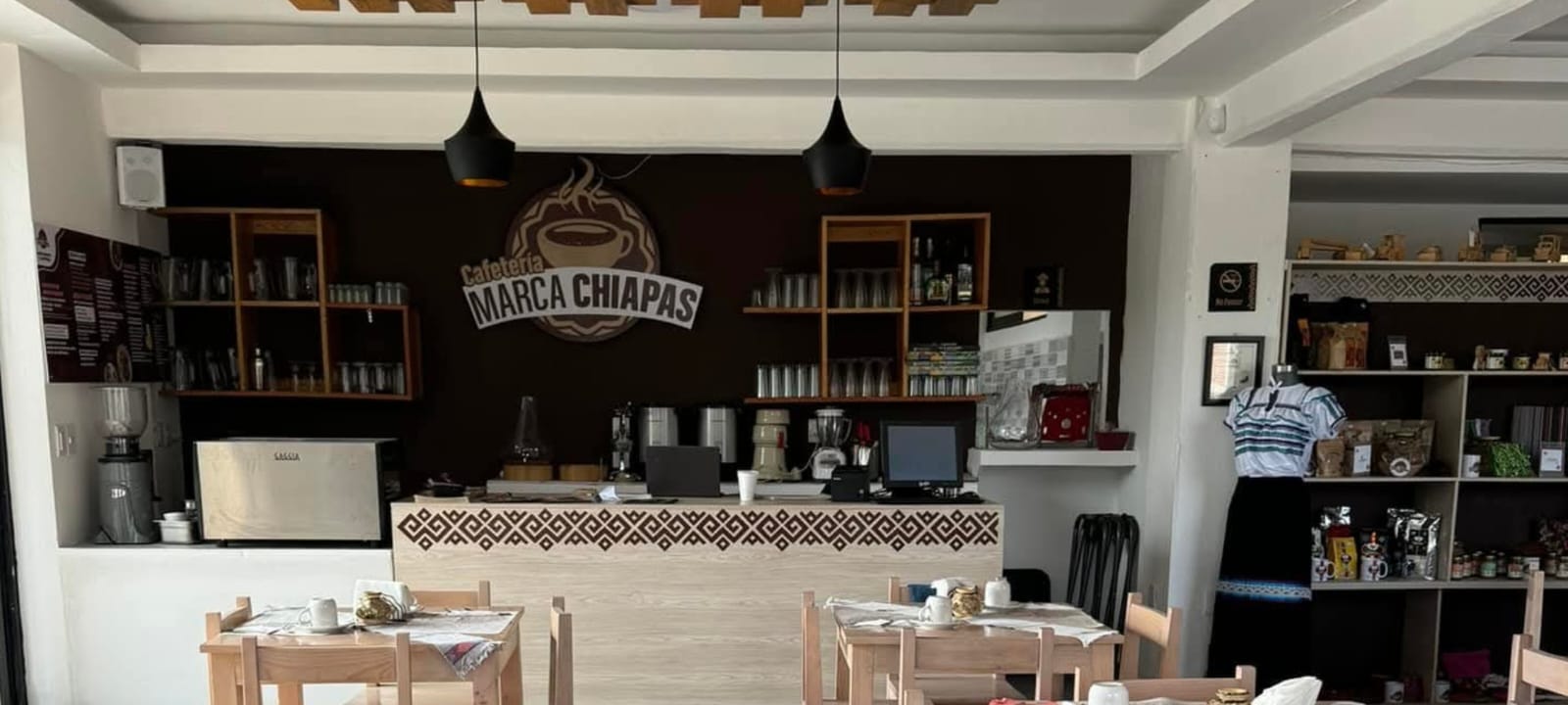 Miel Apiflor en Cafetería Marca Chiapas